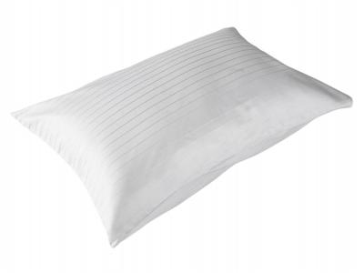 Povlak na polštář atlas grádl Polycotton bílý pruh