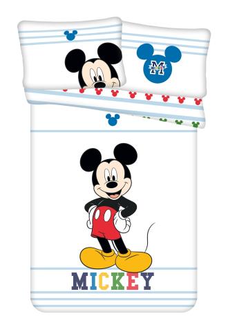 Povlečení do postýlky Mickey Colors baby 100x135, 40x60 cm