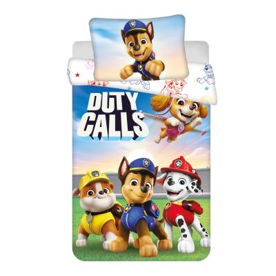 Povlečení do postýlky Paw Patrol 556 baby 100x135, 40x60 cm