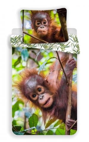 Povlečení fototisk Jerry Fabrics Orangutan 02