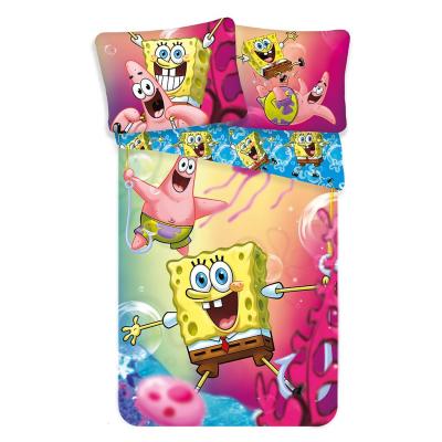Povlečení Sponge Bob blue 140x200, 70x90 cm