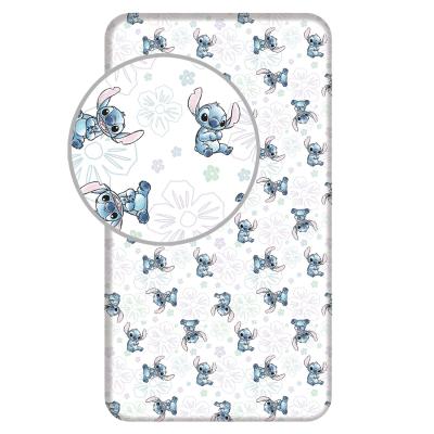 Prostěradlo Lilo and Stitch Ohana White 90x200x25 cm