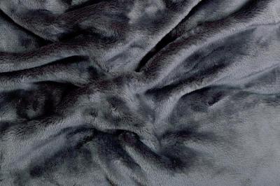 Prostěradlo mikroflanel tmavě šedá 90x200x20 cm