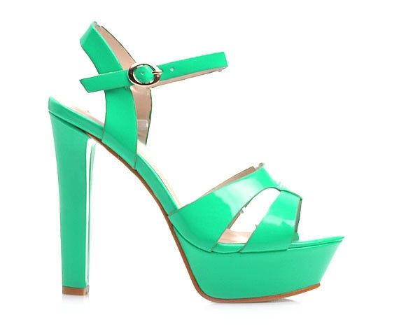 Dámské zelené sandálky Vera Blum VB33056V