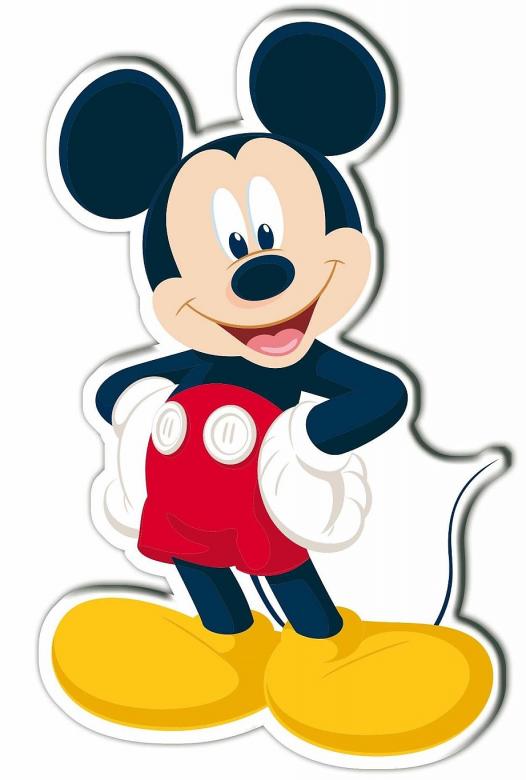 Tvarovaný plněný polštářek Mickey 02